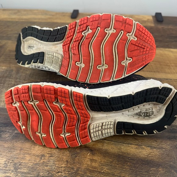 Brooks Glycerin 17 Women's Running Shoes Black Purple Orange Size US 7.5 - Picture 8 of 9